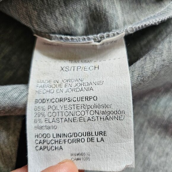 Under Amour Women's Gray Full Zip Hoodie Running Training Walking Jacket  XS - Picture 7 of 9